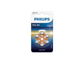 6 x Patareid PHILIPS ZA13 1,4 V 6 sinkkiilma (PR48)