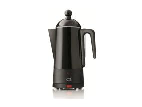 C3, 6 kuppia, musta - Kahvipannu