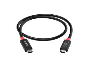 Hama USB-C/USB-C, USB 4.0, 20 Gbit/s, 5 A, 240 W, 2 m - latauskaapeli