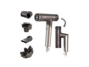 Shark SpeedStyle Pro FLEX 4-in-1, 1700 W, hopea - Hiustenkuivaaja - hiustenkuivaaja