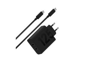 Motorola TurboPower, 125 W, musta - Laturi