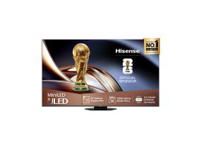 Hisense U8Q, 55'', 4K UHD, ULED, Mini LED, musta - Televisiot