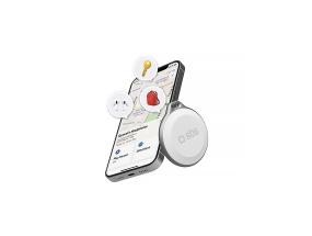 SBS Tracker, Apple Find My, IP65, valkoinen - Localizer