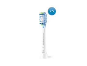 Philips Sonicare Premium Plaque Defence, 5 kpl, valkoinen - Hammasharjan kärjet