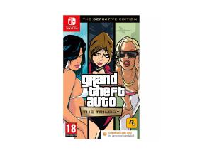 Grand Theft Auto: The Trilogy - The Definitive Edition, Nintendo Switch - Peli
