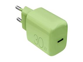 Puro DAILY 1, USB-C, 30 W, vihreä - Laturi
