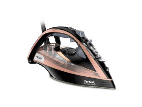 Tefal Ultimate Pure, 3200 W, vaaleanpunainen/musta - Höyrysilitysrauta