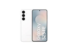 Samsung Galaxy S25FE, 128 GB, valkoinen - Älypuhelimet