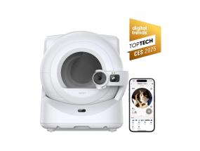 Petkit Purobot Ultra, valkoinen - Automaattinen kissanpentulaatikko