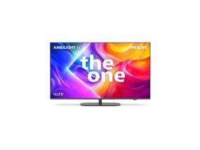 Philips The One PUS9010, 50'', 4K UHD, QLED, musta - TV:t