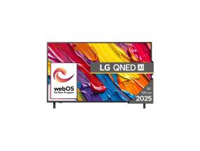 LG QNED82 AI, 55'', 4K UHD, QNED, musta - TV-laite