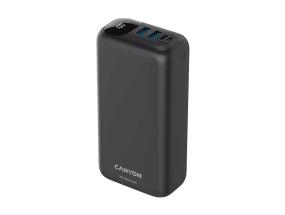 Canyon PB-301, 30 000 mAh, USB-A, USB-C, musta - Akkupankki