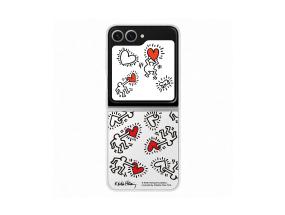 Samsung Flipsuit kotelo, Galaxy Flip6, valkoinen - Silikoni kotelo