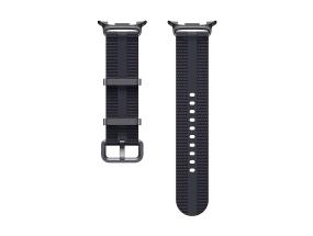 Samsung Galaxy Watch Athleisure Band (S/M), tummanharmaa - Kellon hihna
