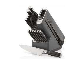 Ninja Foot StaySharp, 14-osainen setti - Veitsisarja teroittimella varustettuna