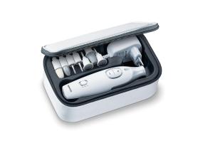 Beurer, valkoinen/harmaa - Manikyyri-/pedikyyrisetti