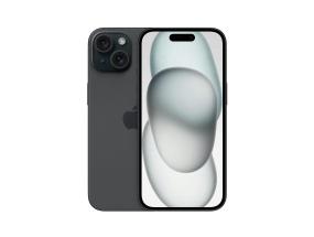 Apple iPhone 15, 128 GB, musta - Älypuhelimet