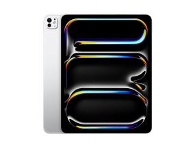 Apple iPad Pro 13", M4 (2024), 512 Gt, kiiltävä, WiFi + 5G, hopea - Tablet-tietokoneet