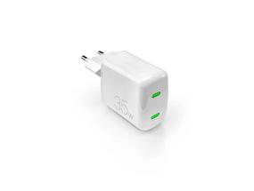 Puro MiniPro, USB-C, 35 W, valkoinen - Lataussovitin