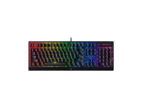 Razer BlackWidow V4 X, vihreä kytkin, mekaaninen, US, musta - Näppäimistö