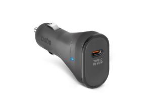 SBS, USB-C, 65 W, musta - Autolaturi