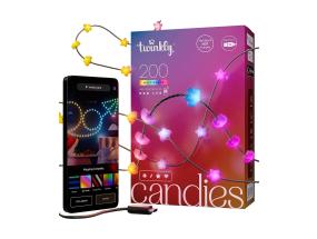 Twinkly Candies Stars, RGB, 200 LED, USB-C, 12 m, vihreä - Smart Luminaire - Älyvalaisin