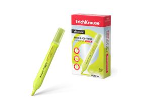 Tekstimerkki ERICH KRAUSE Liquid Visioline V-14, neonkeltainen