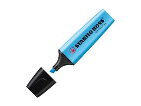 STABILO Boss vaaleansininen korostuskynä STABILO Boss vaaleansininen