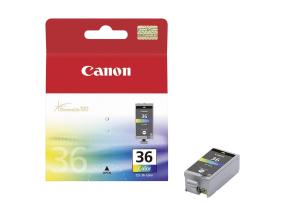 Mustesuihkukasetti Canon CLI-36 kolmiväri