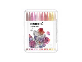 Täytekynät MONAMI Plus Pen-3000 0,35 mm kärki 24 väriä