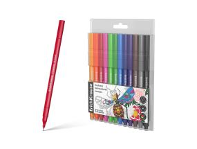 Mustekynäsetti ERICH KRAUSE Art Spirit Fineliner 0.4mm 12 eri väriä