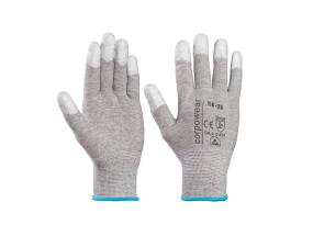 Nylon antistaattiset työkäsineet KK39 nro 7