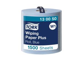 Teollisuuspaperi rullassa, TORK Advanced 420 W1 510m 2-layer blue (130050)
