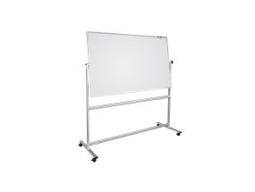 Siirtotaulu kaksipuolinen 1800x1200mm valkoinen/valkoinen 2x3