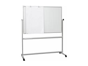 Siirtotaulu 1500x1000mm valkotaulu/valkotaulu-tussitaulu Deluxe 2x3