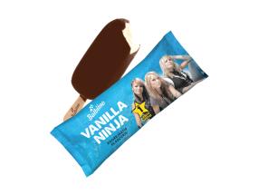 VANILLA NINJA Vaniljakermajäätelö kuorrutettuna 110ml/80g x 34