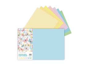 Värillinen kartonki A3 200gr 7x7 pastellisävyt CLOSE SULEMES SULEMES