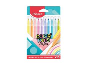 Фломастеры MAPED Color Peps Pastel 10