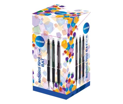 Mekaaninen tavallinen lyijykynä CENTRUM 0,7mm, metallinen taskupidike