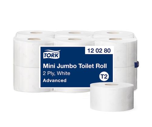 WC-paperi Tork Advanced Mini Jumbo T2 (120280)