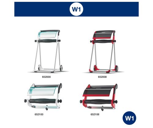 Teollisuuspaperi rullassa TORK Advanced 440 W1 255m 3-layer blue (130080)