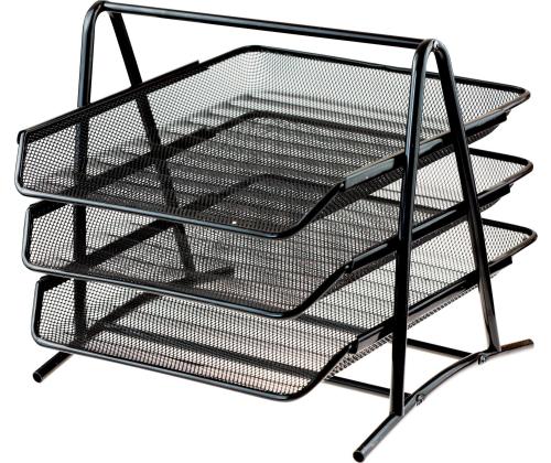 Lomekalaatikko 3-osainen metallinen musta