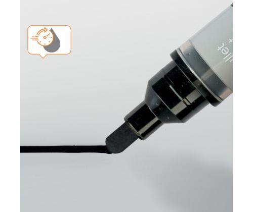 Lasitaulumerkkisetti NOBO Glass 4 värin pakkauksessa