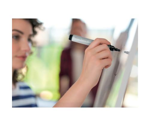 Lasitaulumerkkisetti NOBO Glass 4 värin pakkauksessa