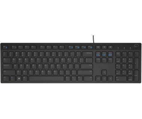 Tietokoneen näppäimistö DELL KB216 EST musta