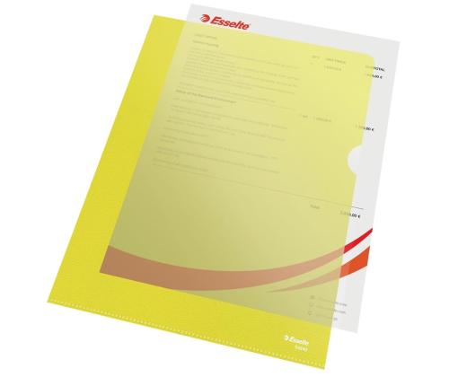 Muovitasku A4 (L) 100 mic Esselte 100 kpl paketissa