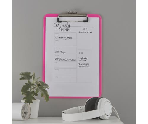 Kirjutusalus kaaneta LEITZ WOW A4 roosa