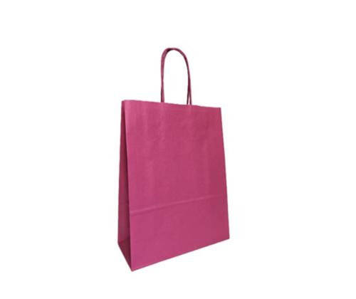 Lahjakassi kahvoilla 18x8x24cm, fuksia (Mainetti)