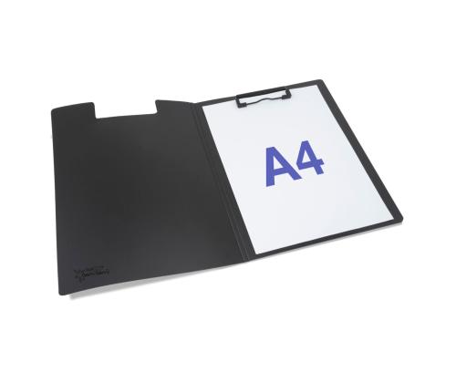 Kirjoitusalusta kannellinen A4 musta Rapesco "Germ-Savvy®