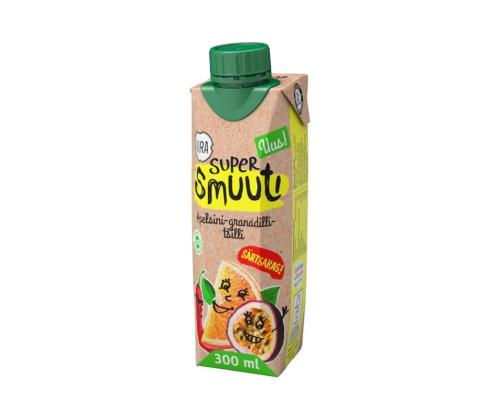 AURA Super smoothie appelsiini-granadilla-chili 0,3l